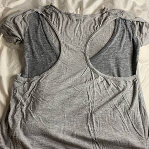 grey zella workout shirt
